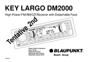Blaupunkt KEY LARGO DM2000 Manual