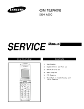 Samsung SGH-A500 Service Manual