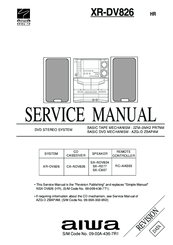 Aiwa XR-DV826 Service Manual