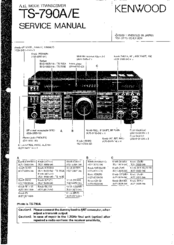 Kenwood TS-790E Service Manual