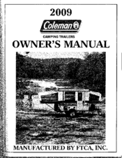 Coleman Americana LE 2009 Owner's Manual