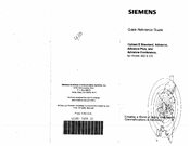 Siemens Optiset E Standart Quick Reference Manual