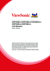 ViewSonic CDP5560-L User Manual