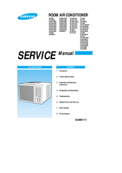 Samsung AW07F(A)0SEA Service Manual