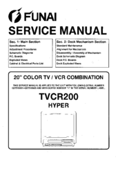 FUNAI TVCR200 HYPER Service Manual