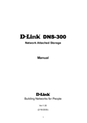 D-Link DNS-300 Manual