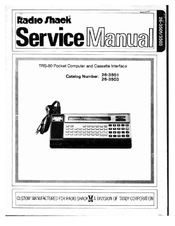 Radio Shack TRS-80 26-3501 Service Manual