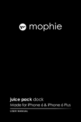 Mophie juice pack dock User Manual