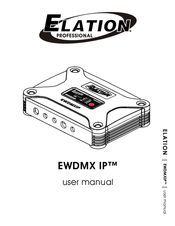 Elation EWDMX IP User Manual