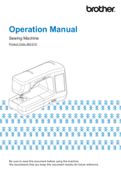 Brother VQ2400 Operation Manual