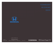 Honda 2013 Accord Coupe LX-S Technology Reference Manual