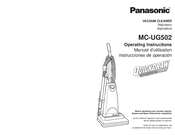 Panasonic MC-UG502 Operating Instructions Manual
