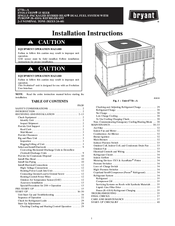 Bryant 677D--A Installation Instructions Manual