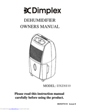 Dimplex DXDH10 Owner's Manual