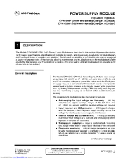 Motorola CNP1049F User Manual
