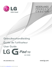 LG G Pad 7.0 V400 User Manual