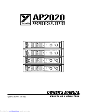 YORKVILLE AP2020 Owner's Manual
