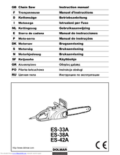 Dolmar ES-42A Instruction Manual
