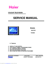 Haier NS-F27C Service Manual