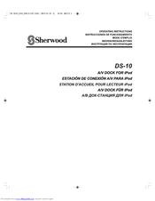 Sherwood DS-10 Operating Instructions Manual