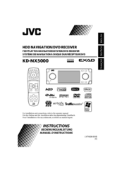JVC KD NX5000 - Navigation System With HDD Instructions Manual