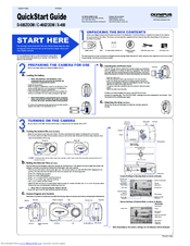 Olympus CAMEDIA D-580ZOOM Quick Start Manual