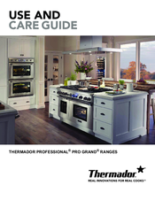 Thermador PRD486JDGU Use And Care Manual