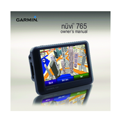 Garmin Nuvi 765 - Widescreen Bluetooth Portable GPS Navigator Owner's Manual