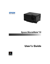 Epson MOVIEMATE 72 User Manual