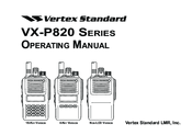 Vertex Standard VX-P820 Series Operating Manual
