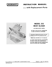 Hobart 512 Instruction Manual