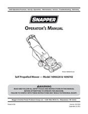 Snapper 1696701 Operator's Manual