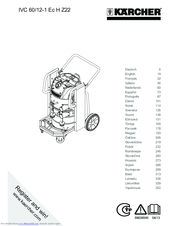 Kärcher IVC 60/12-1 Ec H Z22 Manual