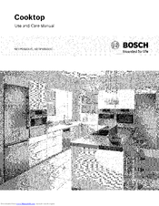 Bosch AutoChef NETP666SUC Use And Care Manual