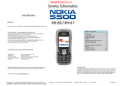 Nokia 5500 RM-86 Service Schematics