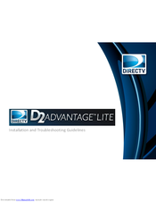 DirecTV D2 Advantage Lite Installation And Troubleshooting Manuallines