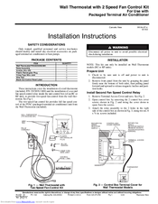 Carrier P/N 33CSSN2-MH Installation Instructions Manual