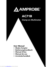 Amprobe AC71B User Manual