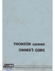 T-Line Thomson Glennevis Owner's Manual