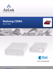 Airlink101 Redwing CDMA Quick Start Manual