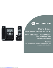 Motorola L513CBT User Manual