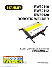 Stanley RW30110 User Manual