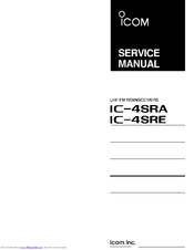 Icom IC-4SRA Service Manual