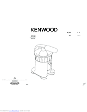 Kenwood JE450 User Manual