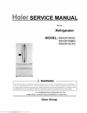 Haier RDXD910SS/C Service Manual