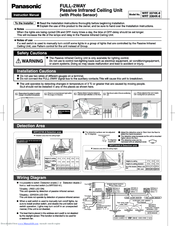 Panasonic WRT 3374K-8 Instruction Manual