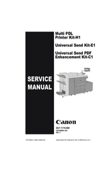 Canon DU7-1178-000 Service Manual