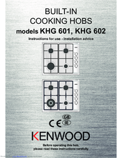 Kenwood KHG 602 Instructions For Use Manual