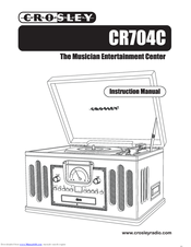 Crosley CR704C Instruction Manual