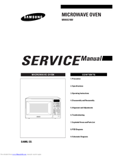 Samsung MW6574W Service Manual